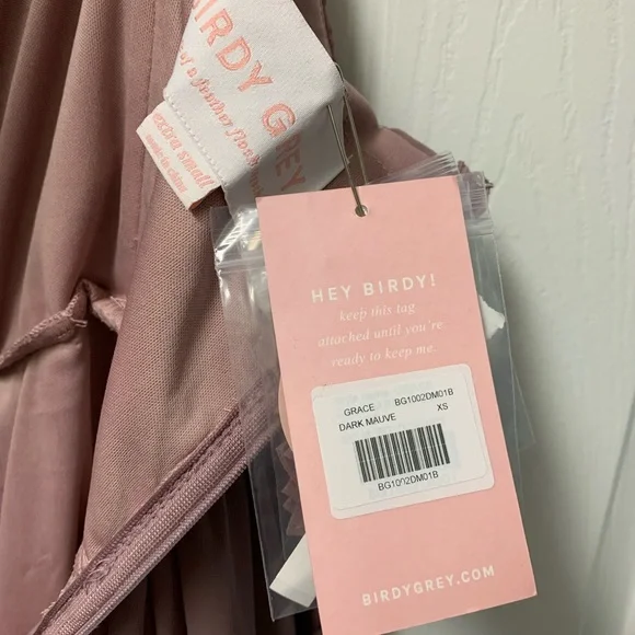 Birdie Grey Grace Convertible Dress in Dark Mauve - Picture 5 of 7